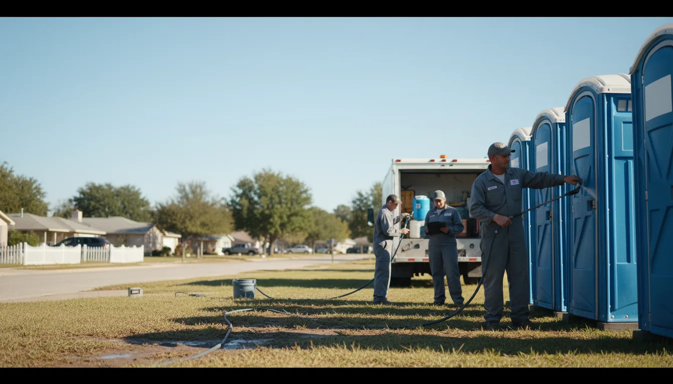 Long-Term Portable Toilet Rental in Temple, GA near me